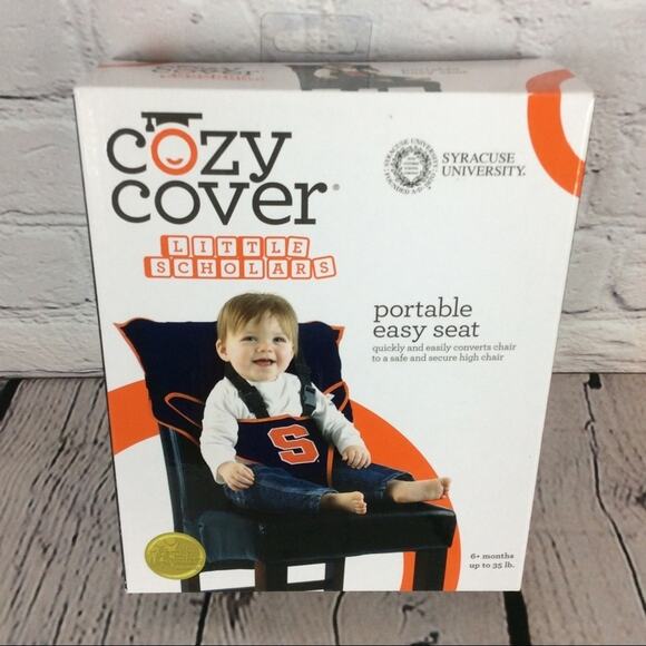NCAA Syracuse University Cozy Cover Portable Easy Seat Travel Gameday Tailgating - Picture 2 of 3